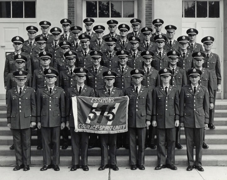 OCS Class Photo Hotel 515 1968 Ft. Belvoir, Va. 1st Platoon